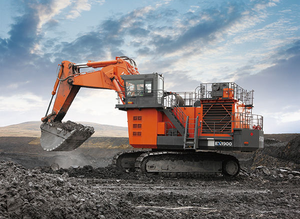 日立建机EX1900-6超大型液压挖掘机