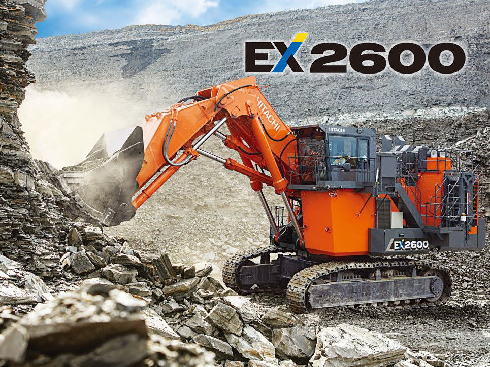 日立建机超大型液压挖掘机EX2600-7