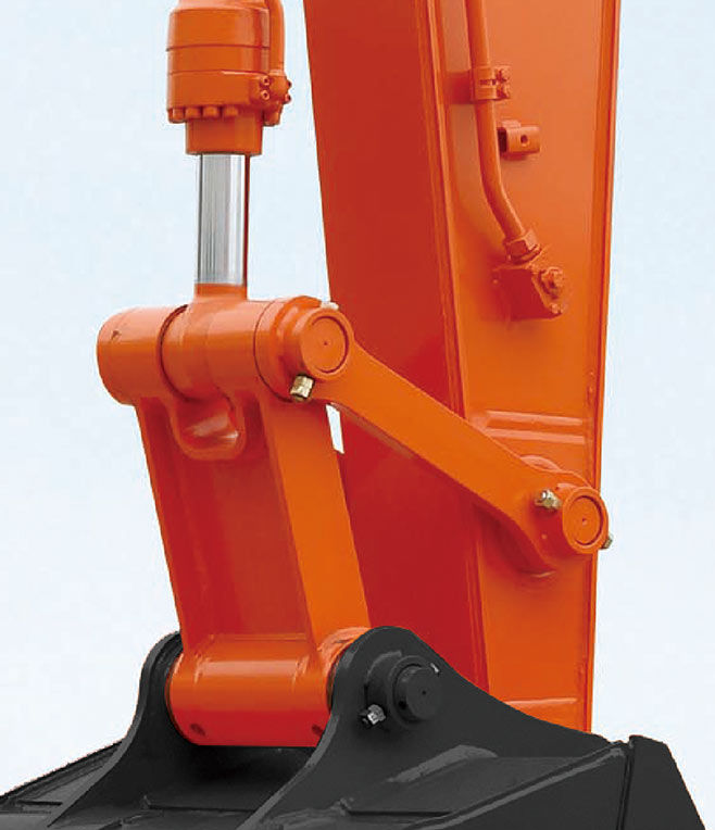 采用高强度HT80钢，长度由620mm加长至645mm。