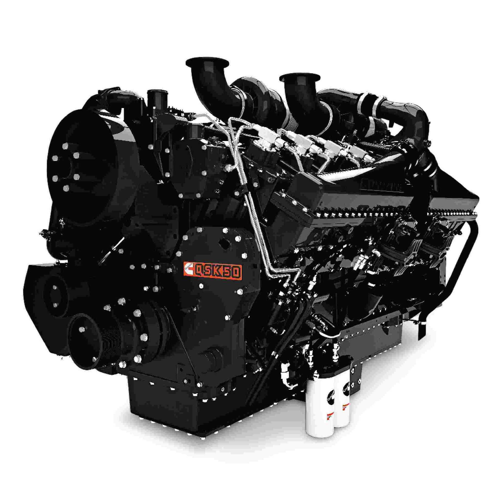名称：康明斯QSK50/总功率：1 119 kW(1 520 PS)